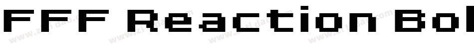 FFF Reaction Bold Extended字体转换